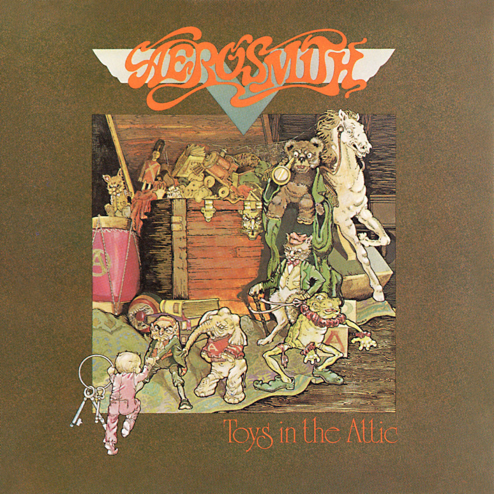 Aerosmith (エアロスミス)『Toys In The Attic (闇夜のヘヴィ・ロック)』高画質ジャケット画像