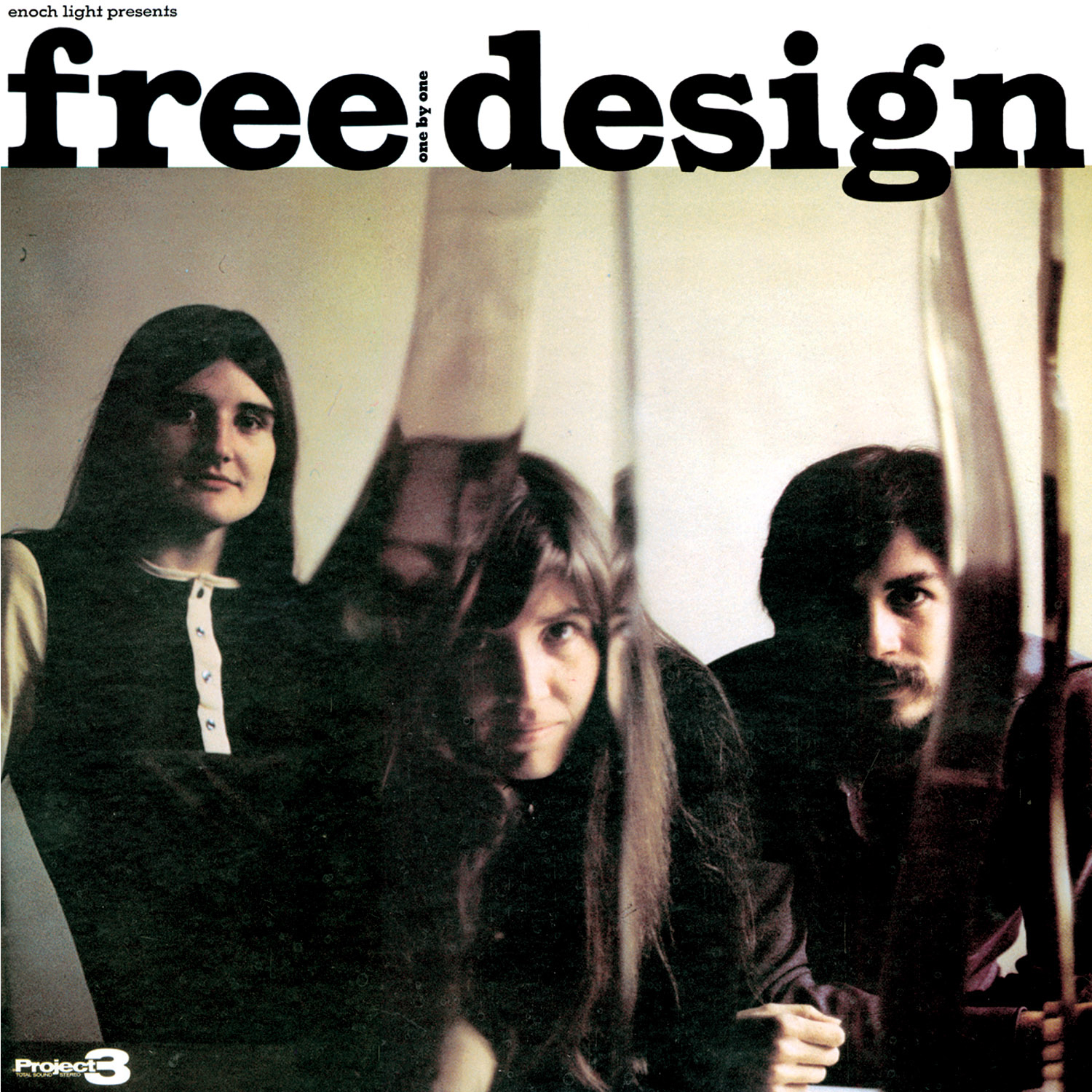 The Free Design (ザ・フリー・デザイン) 6thアルバム『One By One (ワン・バイ・ワン)』高画質ジャケット画像