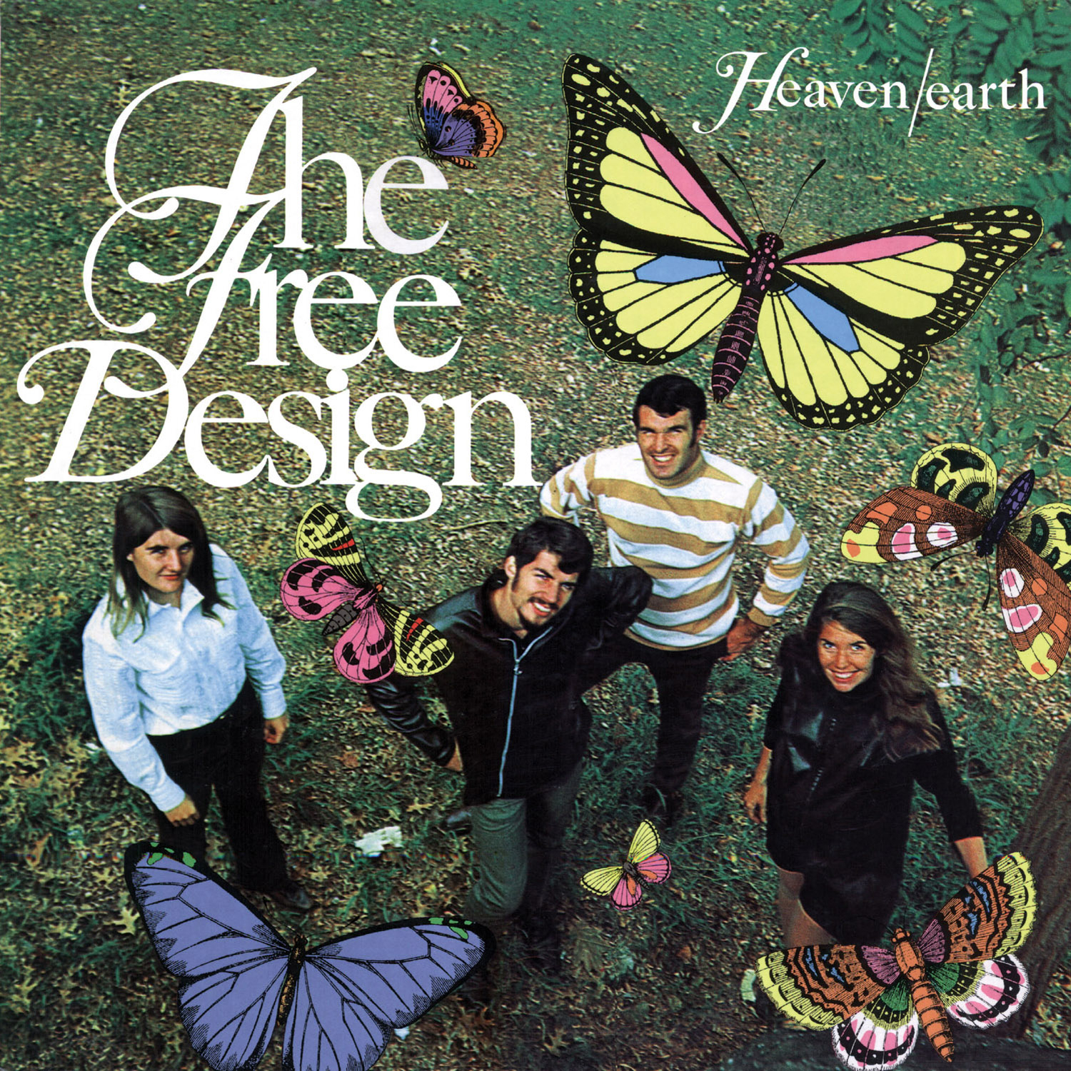 The Free Design (ザ・フリー・デザイン) 3rdアルバム『Heaven/Earth (ヘヴン・アース)』高画質ジャケット画像