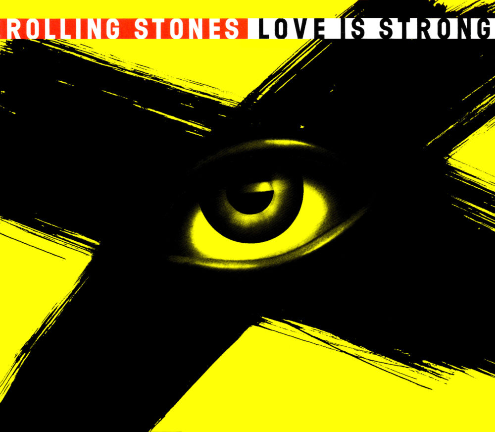 Rolling Stones シングル『Love Is Strong』#2 高画質ジャケット画像