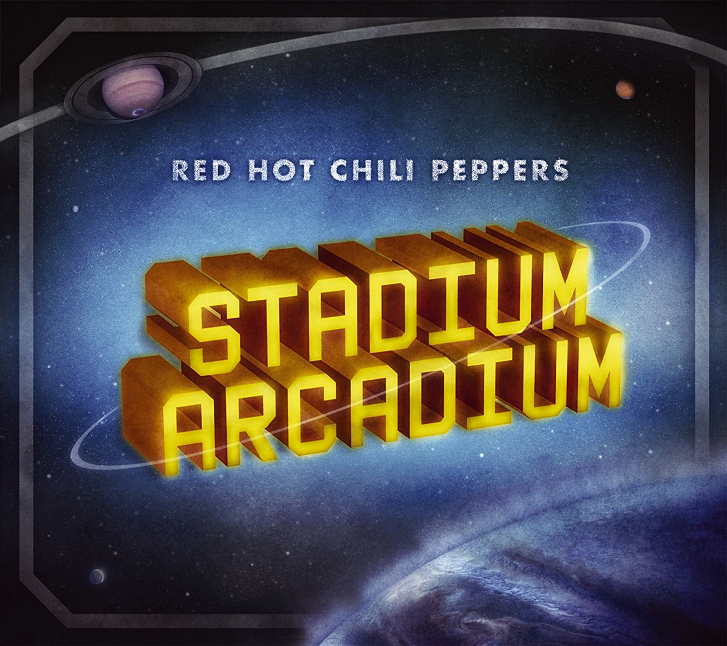 Red Hot Chili Peppers (レッド・ホット・チリ・ペッパーズ) 9thアルバム『Stadium Arcadium (ステイディアム・アーケイディアム)』高画質ジャケット画像