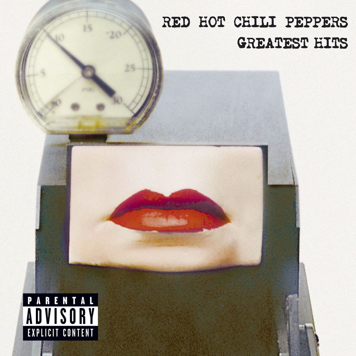 RED HOT CHILI PEPPERS (レッド・ホット・チリ・ペッパーズ) 2003年のベストアルバム『Greatest Hits (グレイテスト・ヒッツ』高画質ジャケット画像