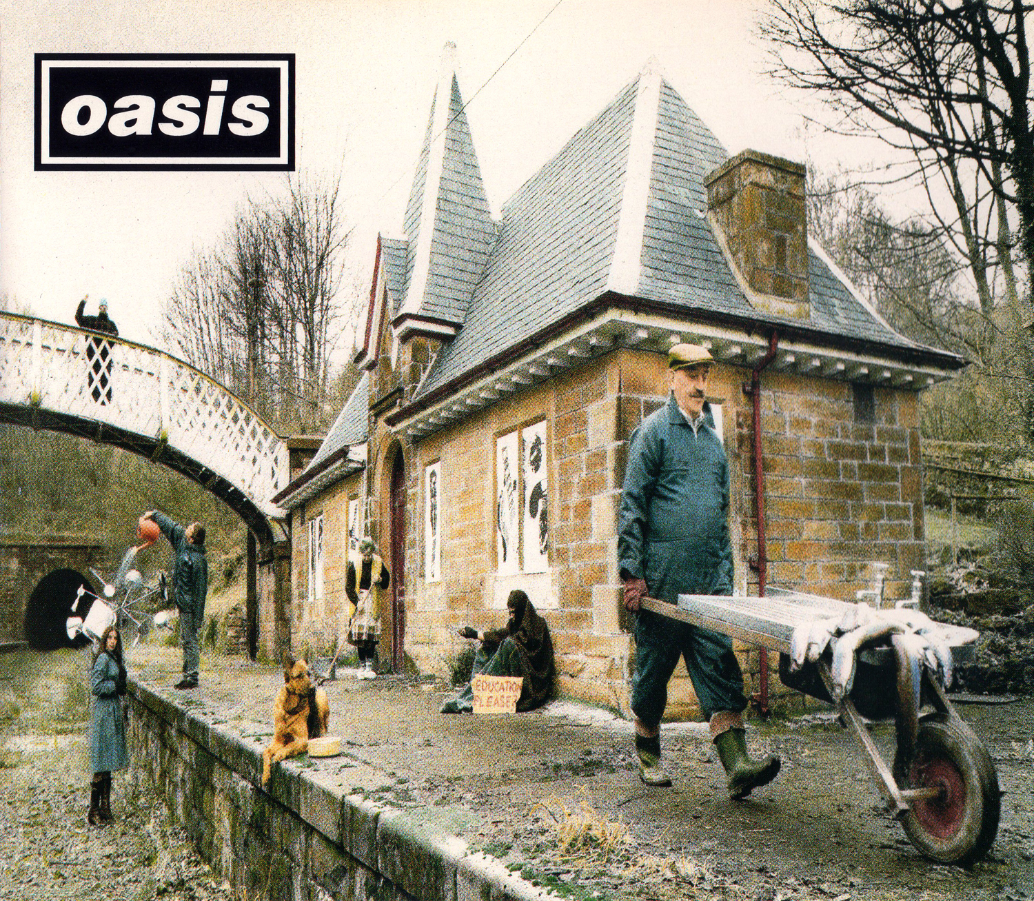 oasis (オアシス) 6thシングル『Some Might Say (サム・マイト・セイ)』 (1995年)高画質ジャケット画像 (UK盤 CRESCD 204)