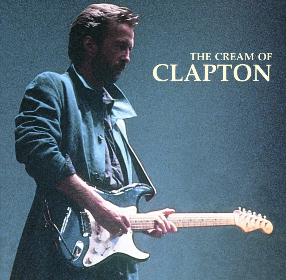 Eric Clapton (エリック・クラプトン) ベスト盤『The Cream Of Clapton (ザ・クリーム・オブ・クラプトン) 』(1995年) 高画質ジャケット画像
