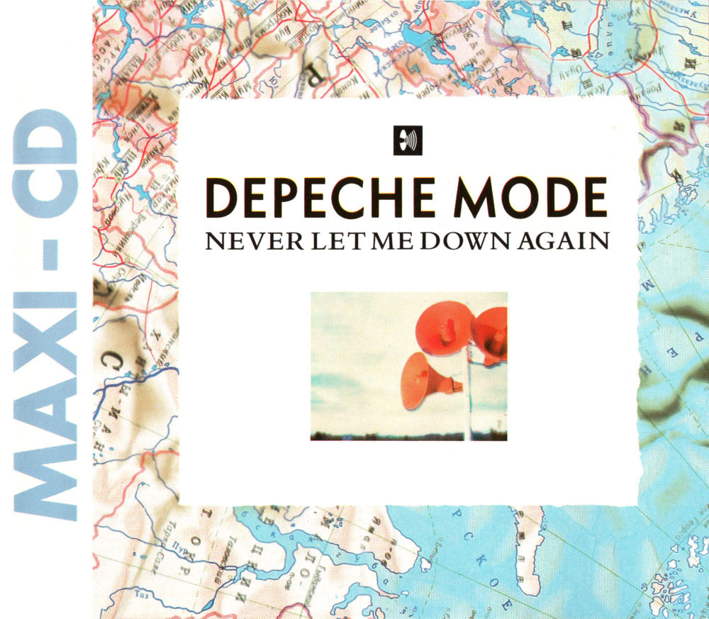 Depeche Mode (デペッシュ・モード) シングル『NEVER LET ME DOWN AGAIN』(1987年) 高画質ジャケット画像