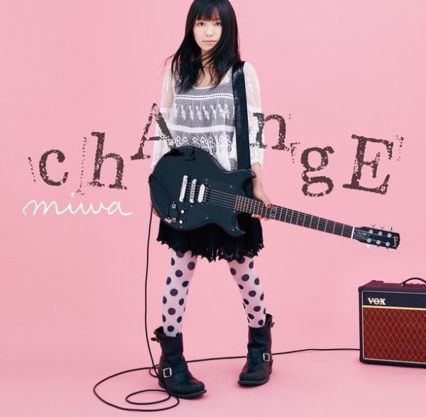 miwa (ミワ) 3rdシングル『chAngE』(通常盤) 高画質ジャケット画像