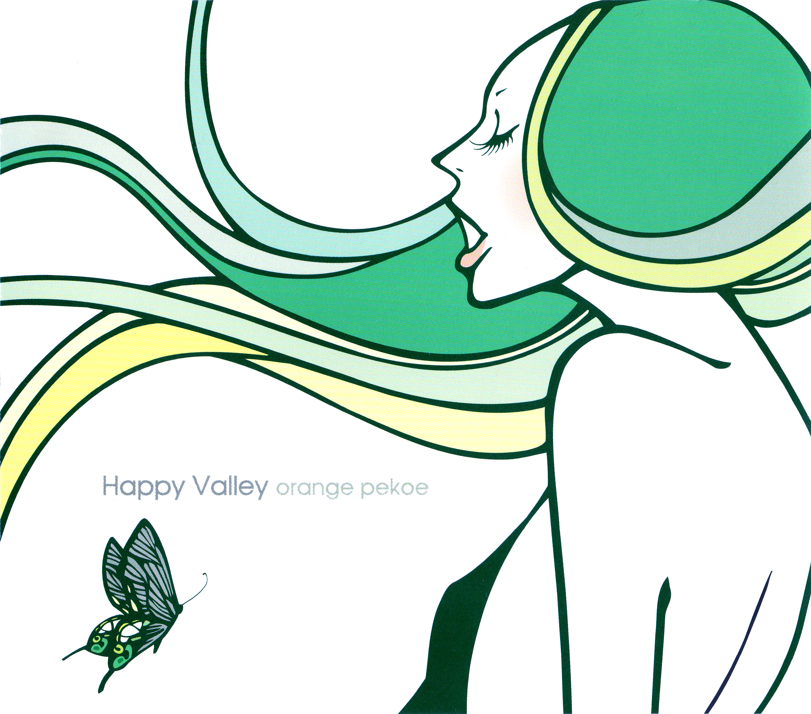 orange pekoe (オレンジ・ペコー) 3rdシングル『Happy Valley』(2002年4月24日発売) 高画質ジャケット画像