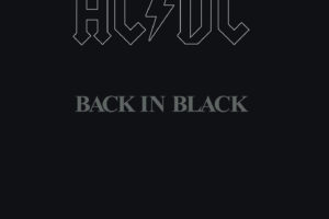 AC/DC (エーシー・ディーシー) 6thアルバム『BACK IN BLACK (バック・イン・ブラック)』(1980年7月25日発売) 高画質CDジャケット画像