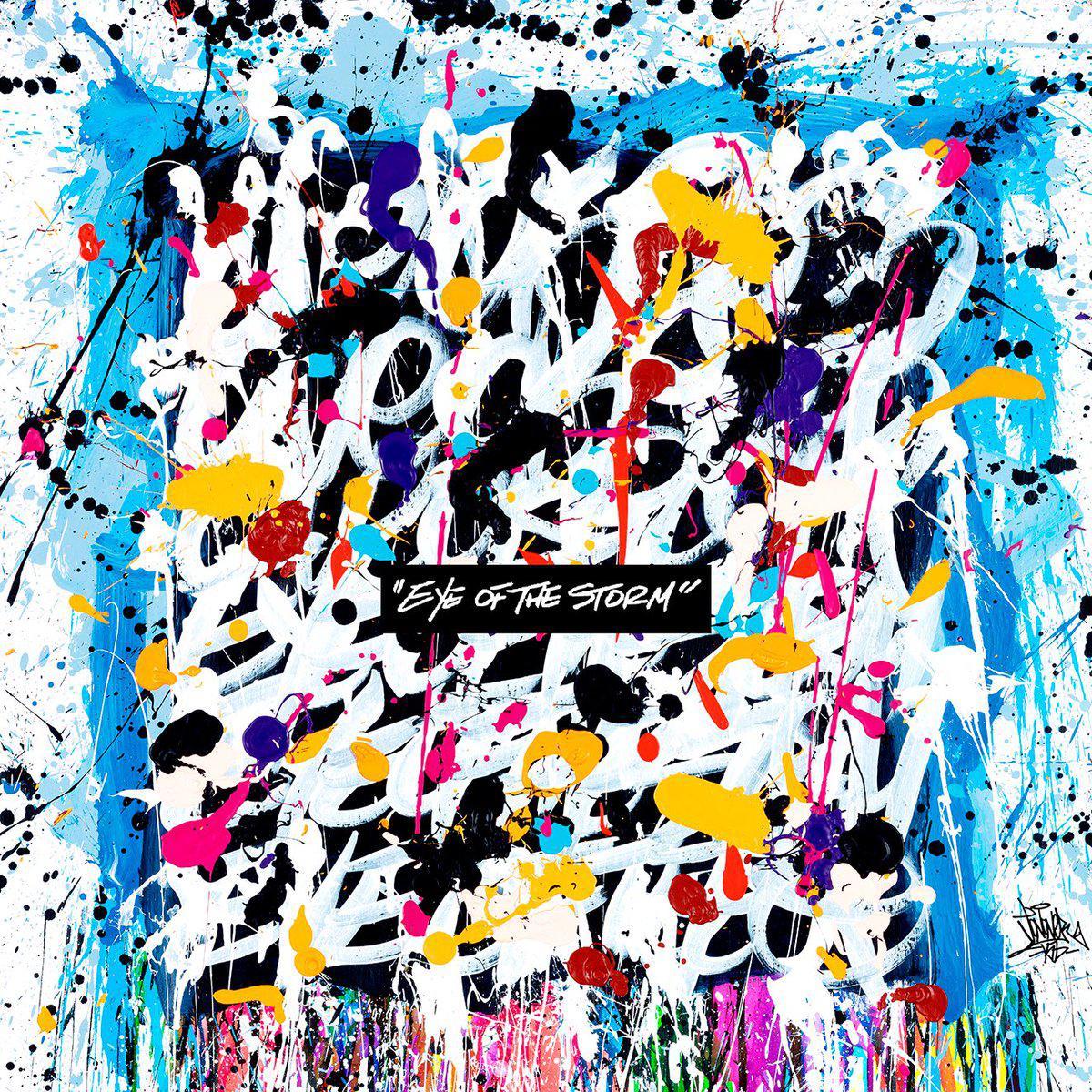 ONE OK ROCK (ワンオクロック) 9thアルバム『Eye of the Storm (アイ・オブ・ザ・ストーム)』(国内盤) 高画質CDジャケット画像