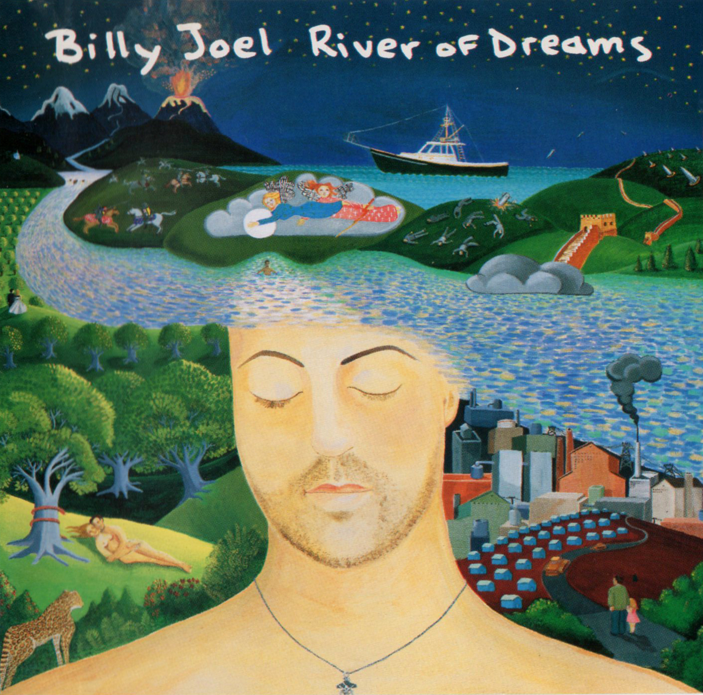 Billy Joel (ビリー・ジョエル) 12thアルバム『River Of Dreams (リヴァー・オブ・ドリームス)』(1993年8月5日発売) 高画質CDジャケット画像