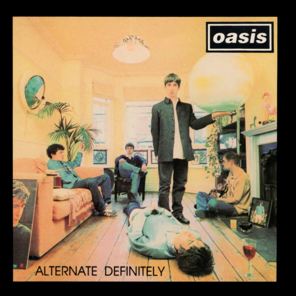 oasis (オアシス) ブート盤『ALTERNATE DEFINITELY (オルタネイト・ディフィニットリー)』(1995年発売) 高画質CDジャケット画像