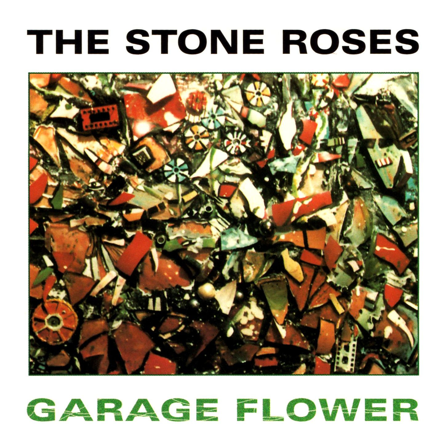 Stone Roses (ストーン・ローゼス) 非公式コンピレーション・アルバム『GARAGE FLOWER (ガレージ・フラワー)』(1996年11月発売) 高画質CDジャケット画像