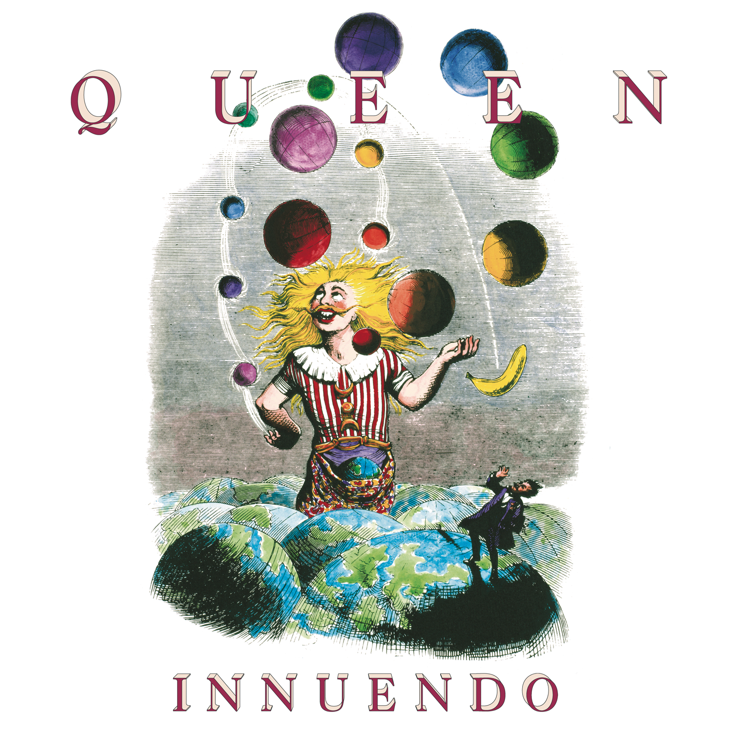 Queen (クイーン) 14thアルバム『Innuendo (イニュエンドウ)』高画質ジャケ写
