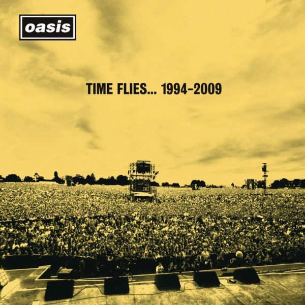 oasis (オアシス) ベスト・アルバム『Time Flies… 1994–2009 (タイム・フライズ…1994-2009)』(2010年6月9日発売) 高画質CDジャケット画像