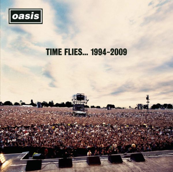 oasis (オアシス) ベスト・アルバム『Time Flies… 1994–2009 (タイム・フライズ…1994-2009)』(2010年6月9日発売) 高画質CDジャケット画像