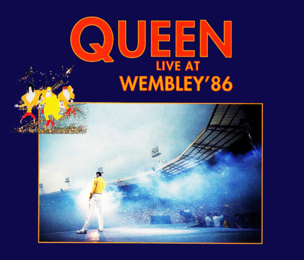 Queen (クイーン) ライブ・アルバム『Live At Wembley Stadium (クイーン・ライヴ!!ウェンブリー1986)』(1992年発売) 高画質ジャケ写