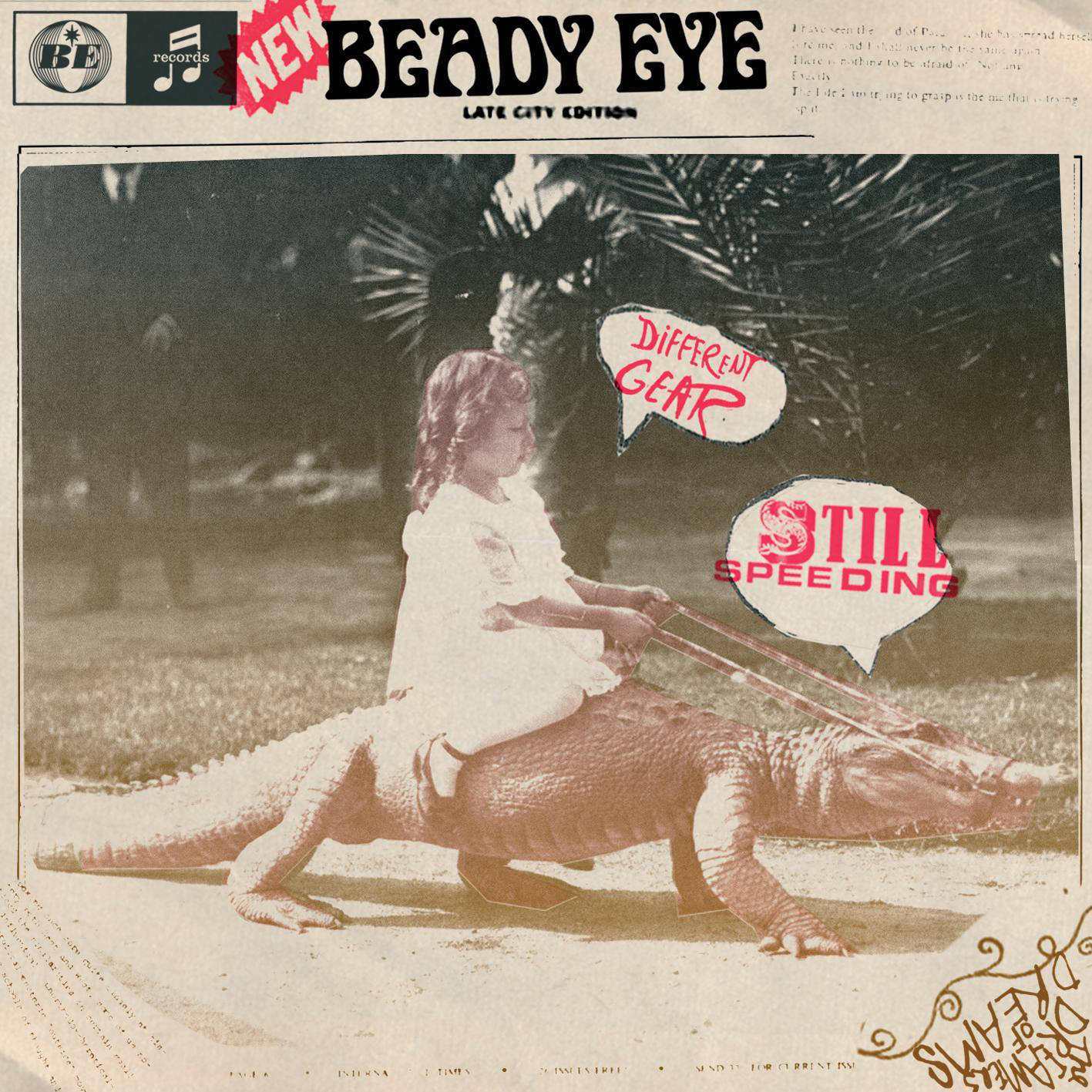 Beady Eye (ビーディ・アイ) 1stアルバム『Different Gear, Still Speeding (ディファレント・ギア、スティル・スピーディング)』(2011年2月23日発売) 高画質 ジャケ写