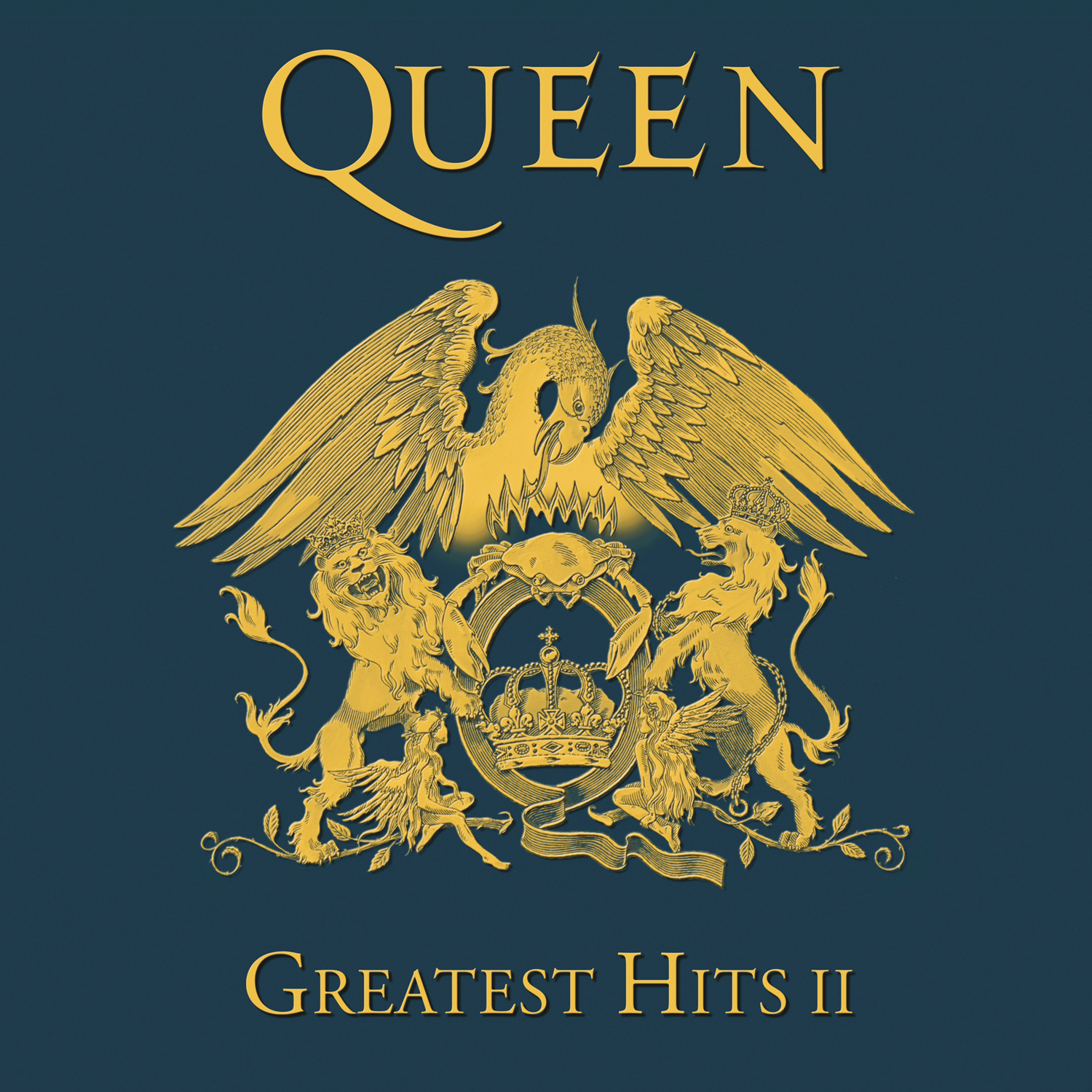 Queen (クイーン) ベスト・アルバム『Greatest Hits II (グレイテスト・ヒッツ vol.2)』高画質ジャケ写