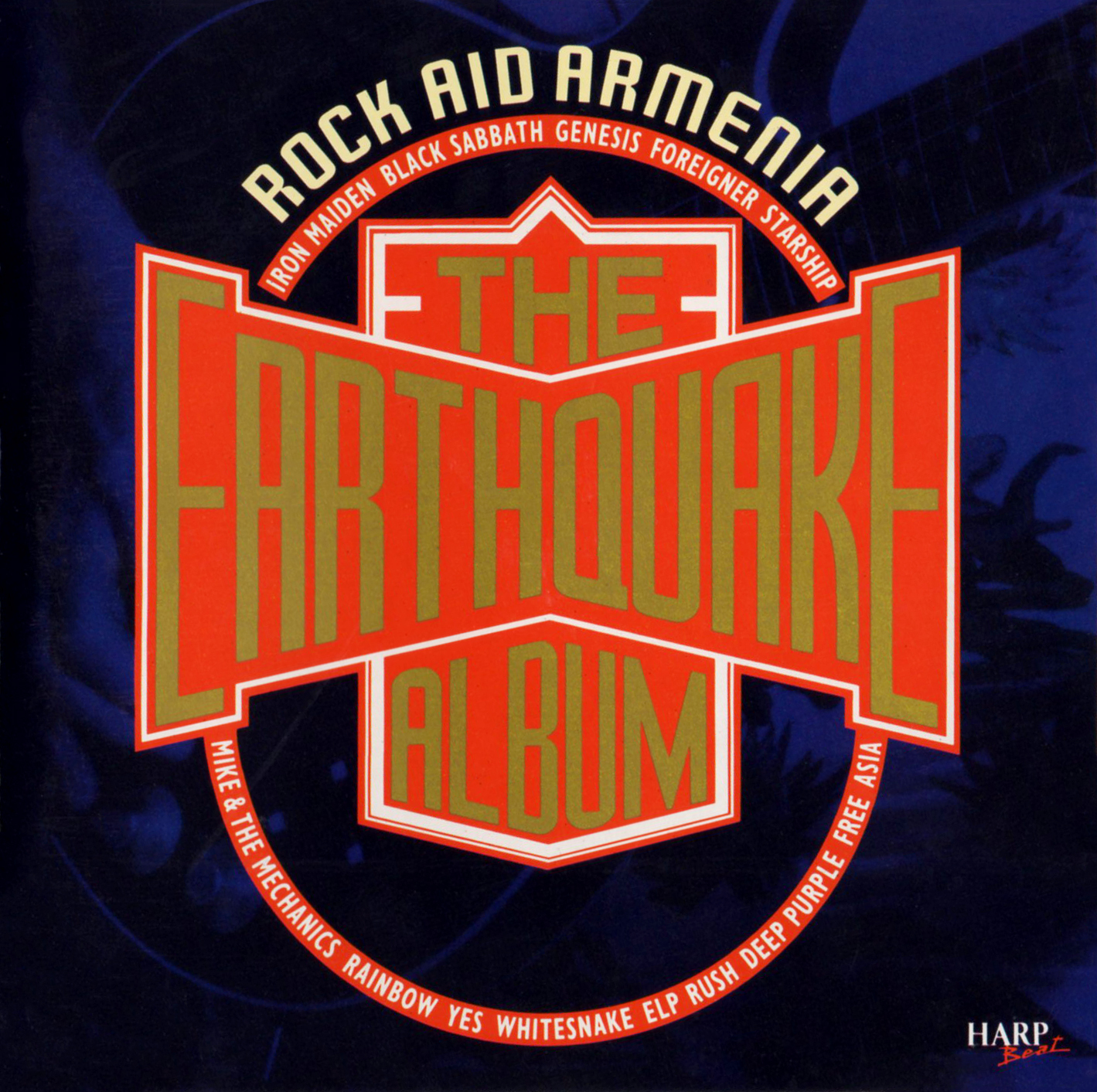 Various Artists『THE EARTHQUAKE ALBUM ROCK AID ARMENIA (アースクェイク ロック・エイド・アルメニア)』高画質CDジャケット画像