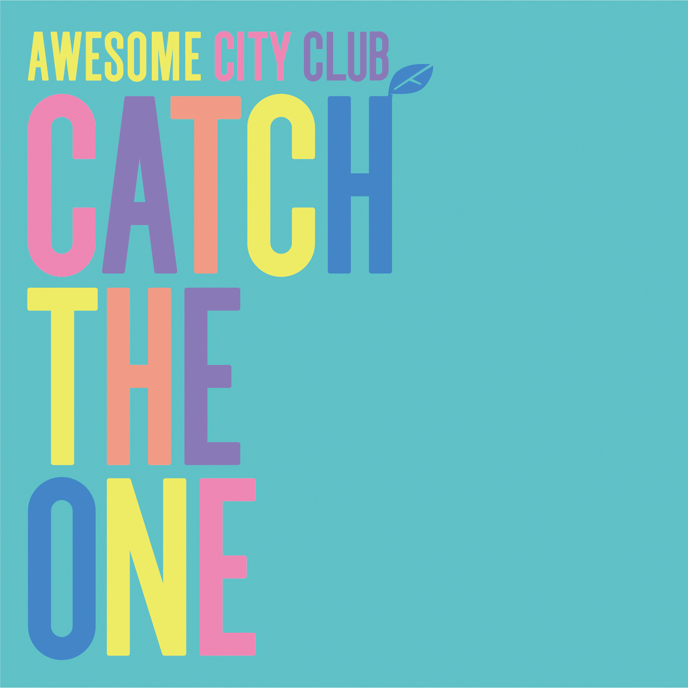 Awsome City Club (オーサムシティクラブ) 1stフルアルバム『Catch The One (キャッチ・ザ・ワン)』(2018年12月19日発売) 高画質ジャケ写