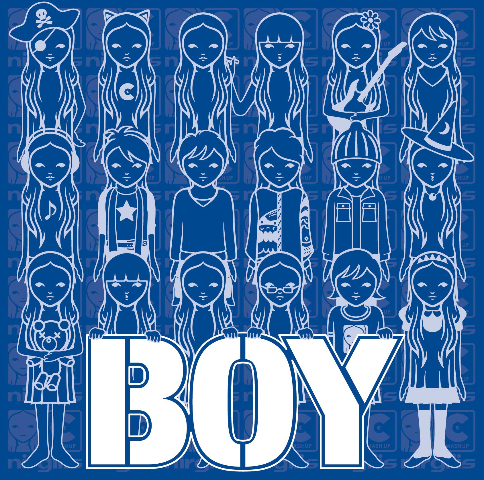NIRGILIS (ニルギリス) 3rdアルバム『BOY(ボーイ)』(2006年6月28日発売) 高画質CDジャケット画像