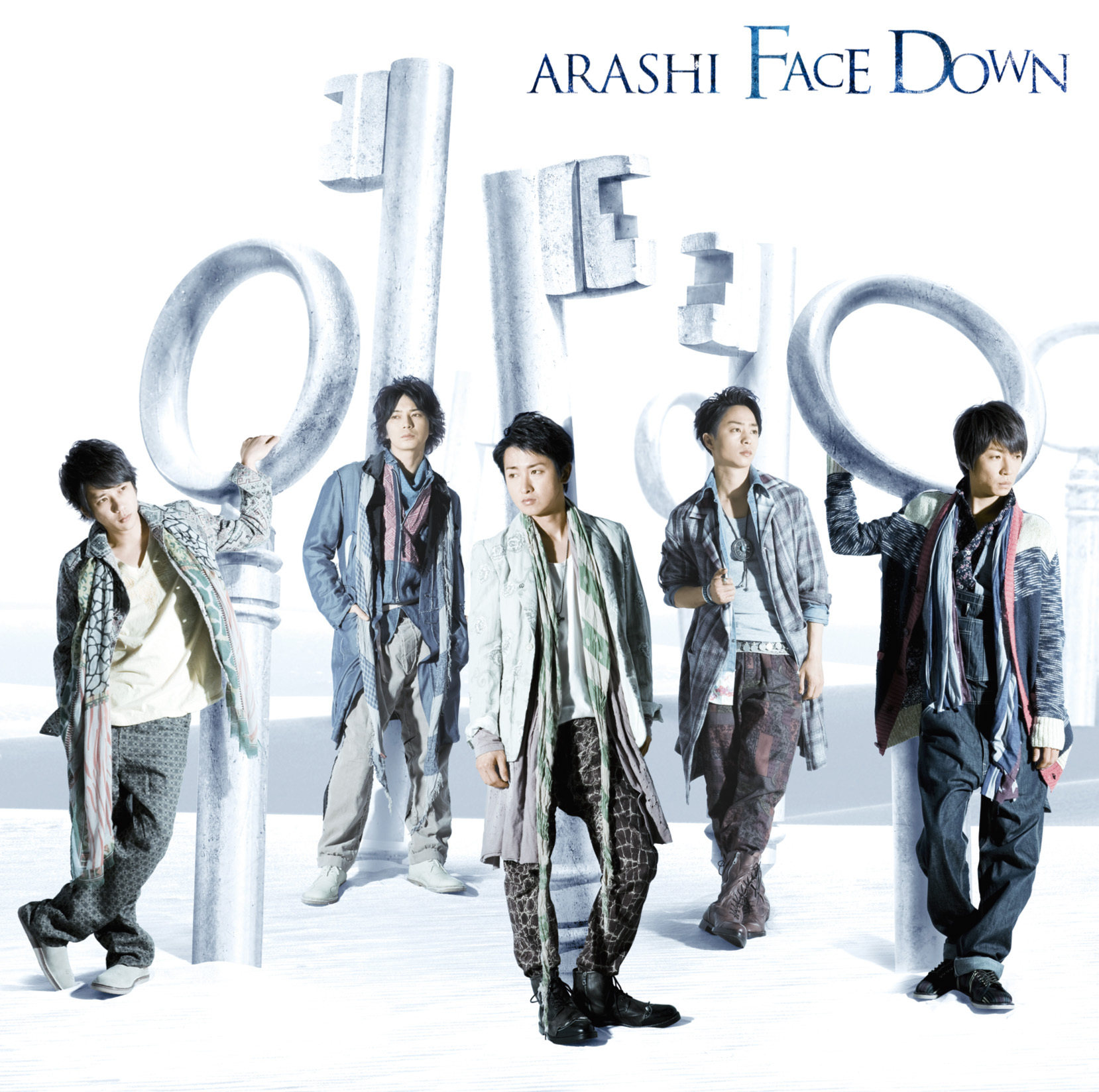 嵐 (あらし) 38thシングル『Face Down (フェイス・ダウン)』(初回限定盤) 高画質CDジャケット画像