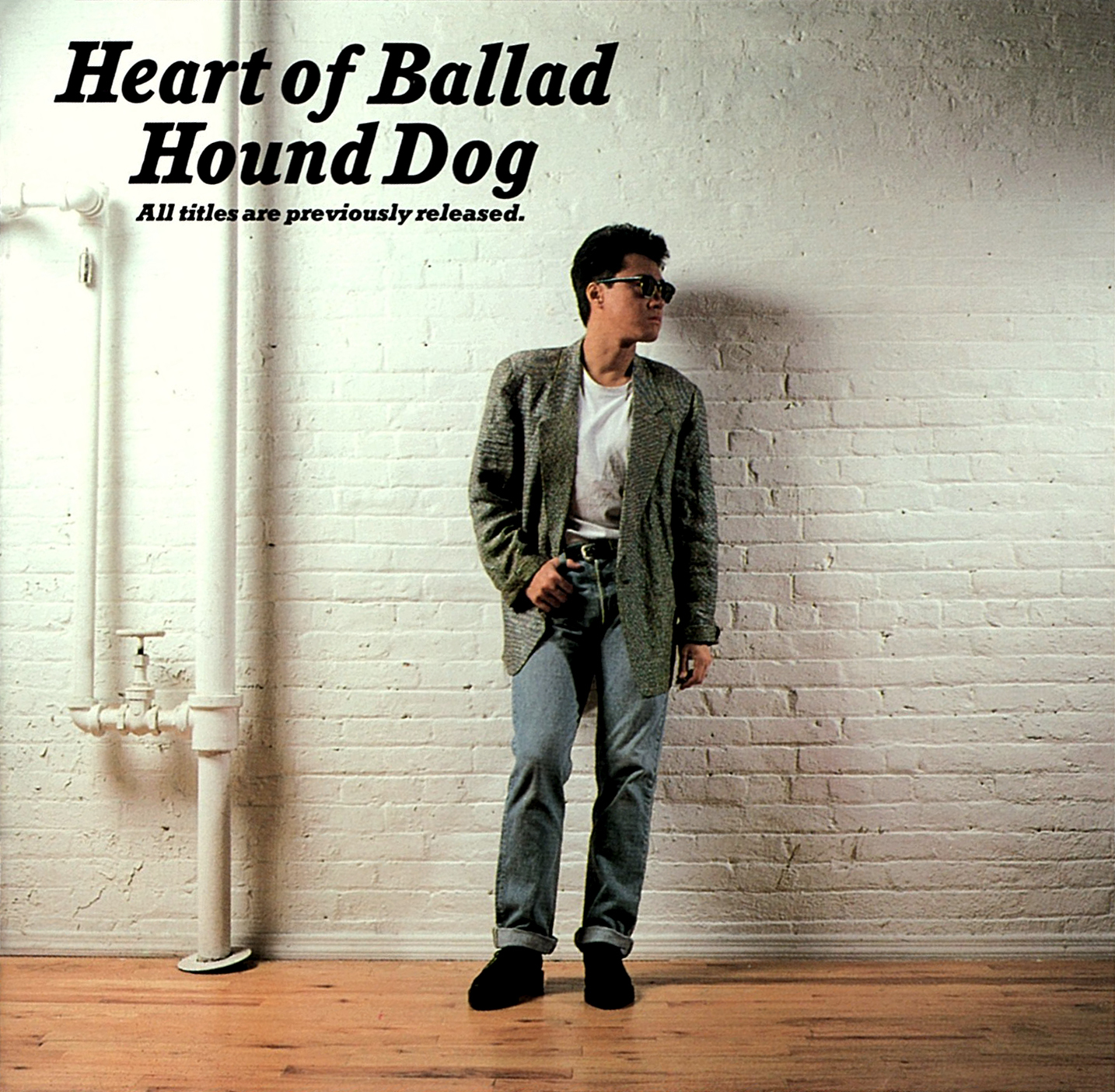 ハウンド・ドッグ (Hound Dog) ベスト・アルバム『Heart of Ballad (ハート・オブ・バラッド)』(1988年12月1日発売) 高画質CDジャケット画像