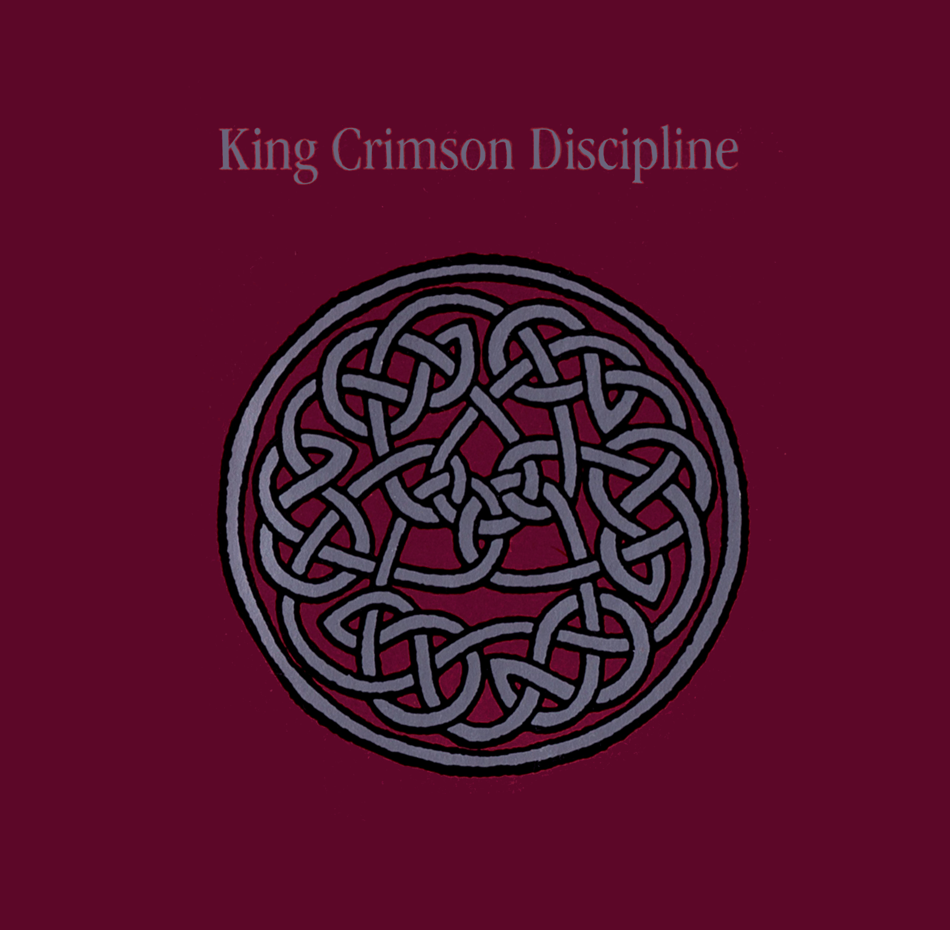 King Crimson (キング・クリムゾン) アルバム『Discipline (ディシプリン)』(1981年発売) 高画質CDジャケット画像