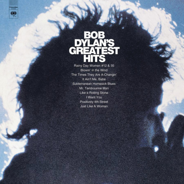 Bob Dylan(ボブ・ディラン) ベストアルバム『Bob Dylan's Greatest Hits (ボブ・ディランのグレイテスト・ヒット)』(1967年発売) 高画質ジャケ写