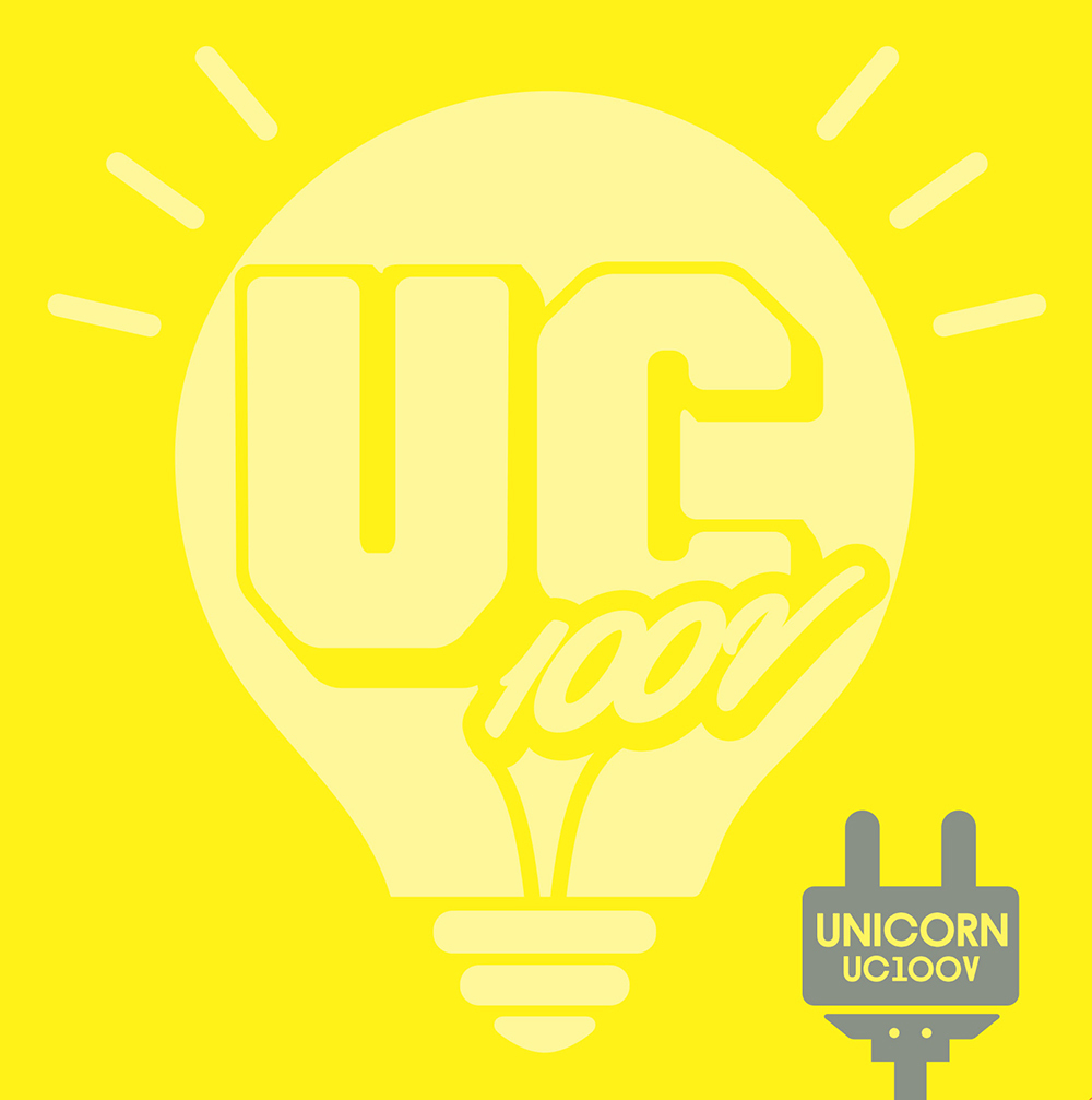 UNICORN (ユニコーン) 15thアルバム『UC100V (ユーシーヒャクボルト)』(初回限定盤) 高画質CDジャケット画像 (ジャケ写)