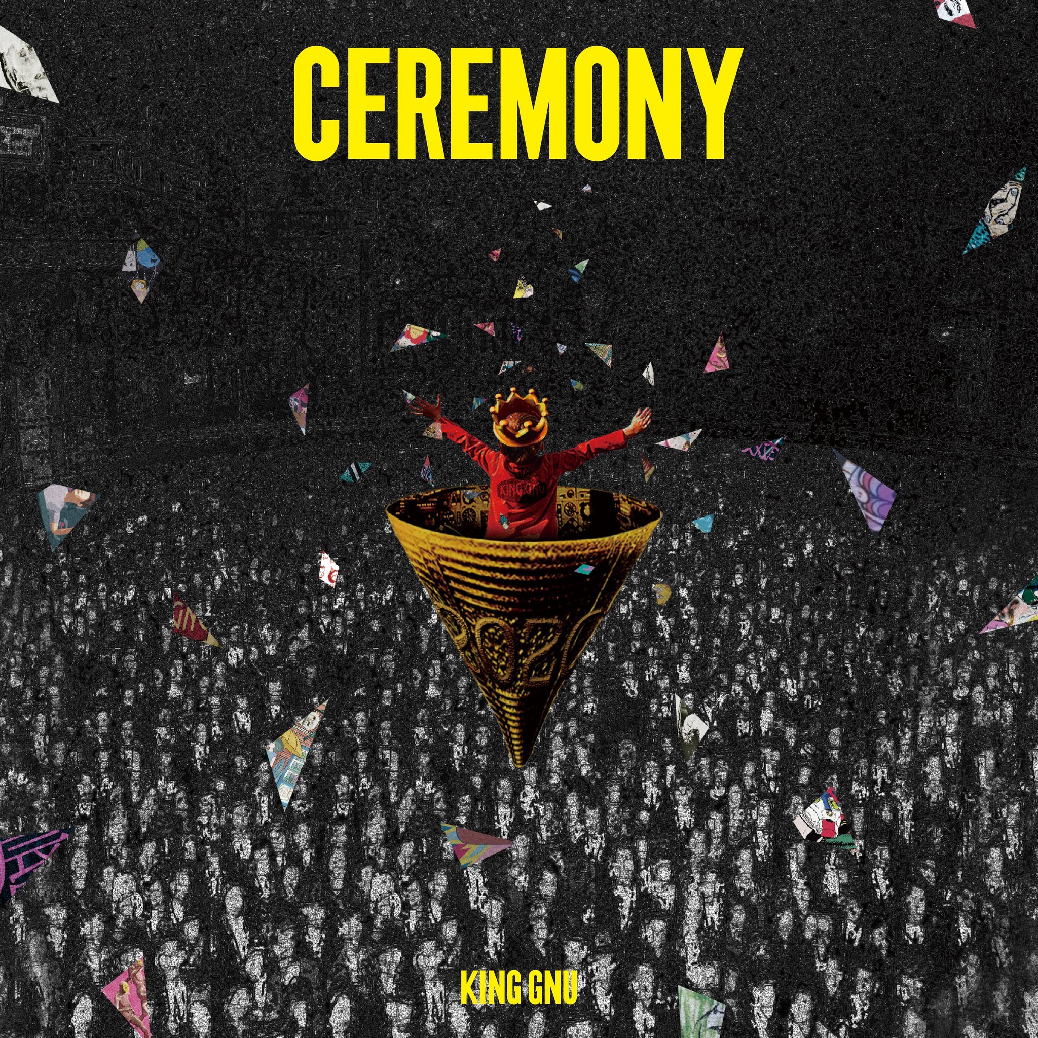 King Gnu (キングヌー) 3rdアルバム『CEREMONY』(2020年1月15日発売) 高画質CDジャケット画像 (ジャケ写)