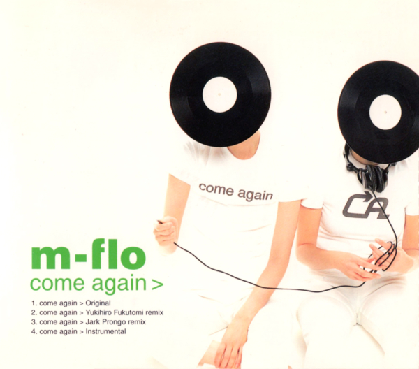 m-flo (エム-フロウ) 9thシングル『come again (カム・アゲイン)』(2001年1月17日発売) 高画質CDジャケット画像 (ジャケ写)
