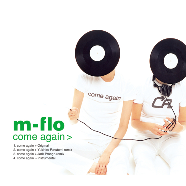 m-flo (エム-フロウ) 9thシングル『come again (カム・アゲイン)』(2001年1月17日発売) 高画質ジャケ写