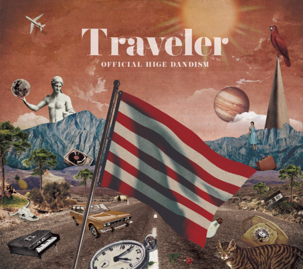 Official髭男dism (オフィシャルヒゲダンディズム) メジャー1stアルバム『Traveler (トラベラー)』(初回盤) 高画質CDジャケット画像 (ジャケ写)