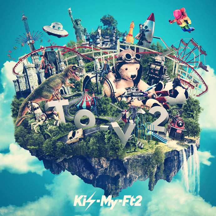 Kis-My-Ft2 (キスマイフットツー) 9thアルバム『To-y2 (トイズ)』(初回盤A) 高画質CDジャケット画像