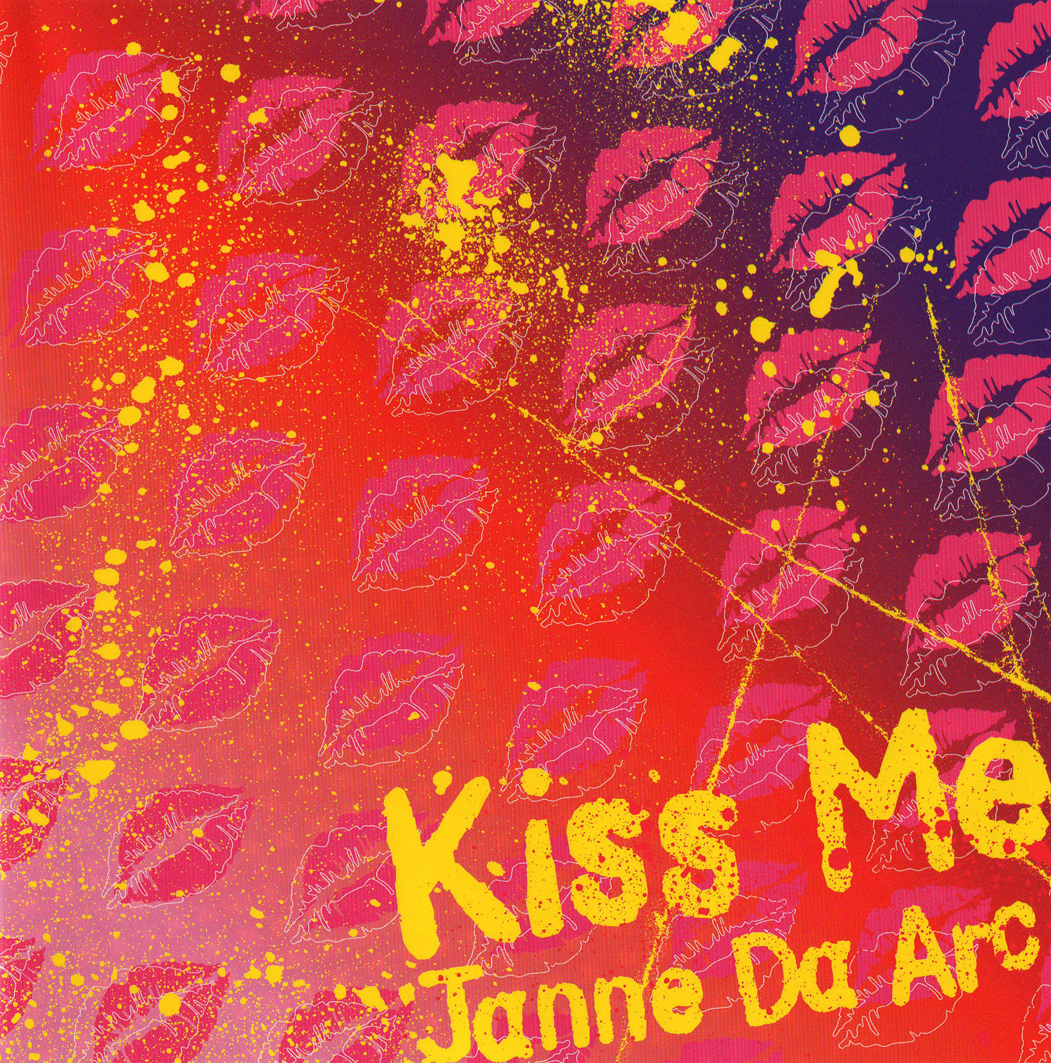 Janne Da Arc (ジャンヌダルク) 18thシングル『Kiss Me』(2004年4月7日発売) 高画質CDジャケット画像