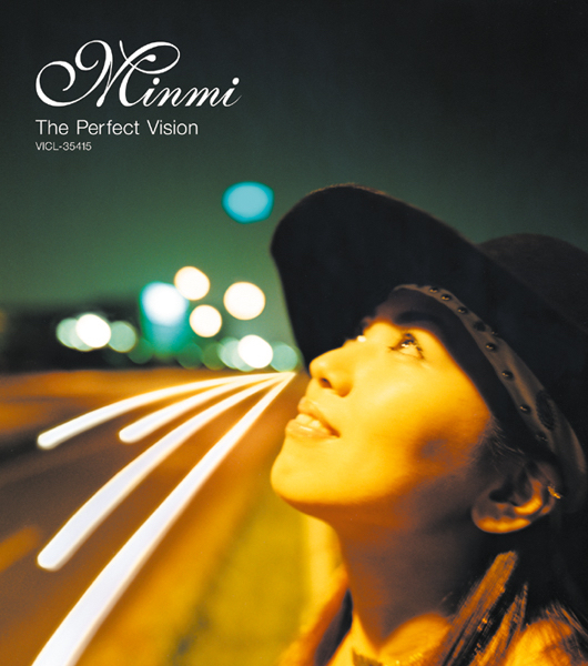 MINMI (ミンミ) 1stシングル『The Perfect Vision (ザ・パーフェクト・ヴィジョン)』(2002年8月21日発売) 高画質CDジャケット画像