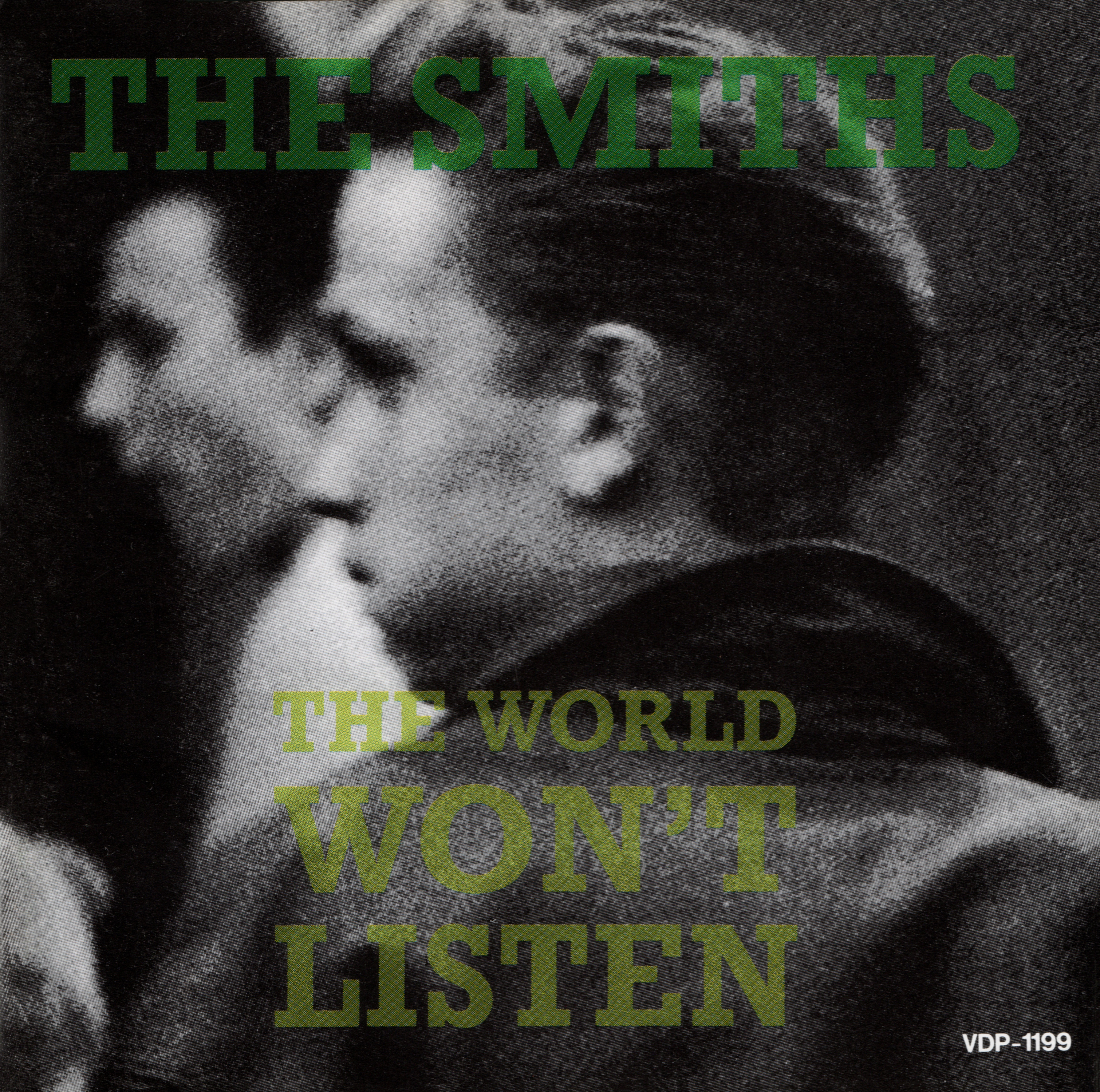 THE SMITHS (ザ・スミス) コンピレーション・アルバム『THE WORLD WON'T LISTEN (ザ・ワールド・ウォント・リッスン)』(1987年5月1日発売) 高画質CDジャケット画像 (ジャケ写)