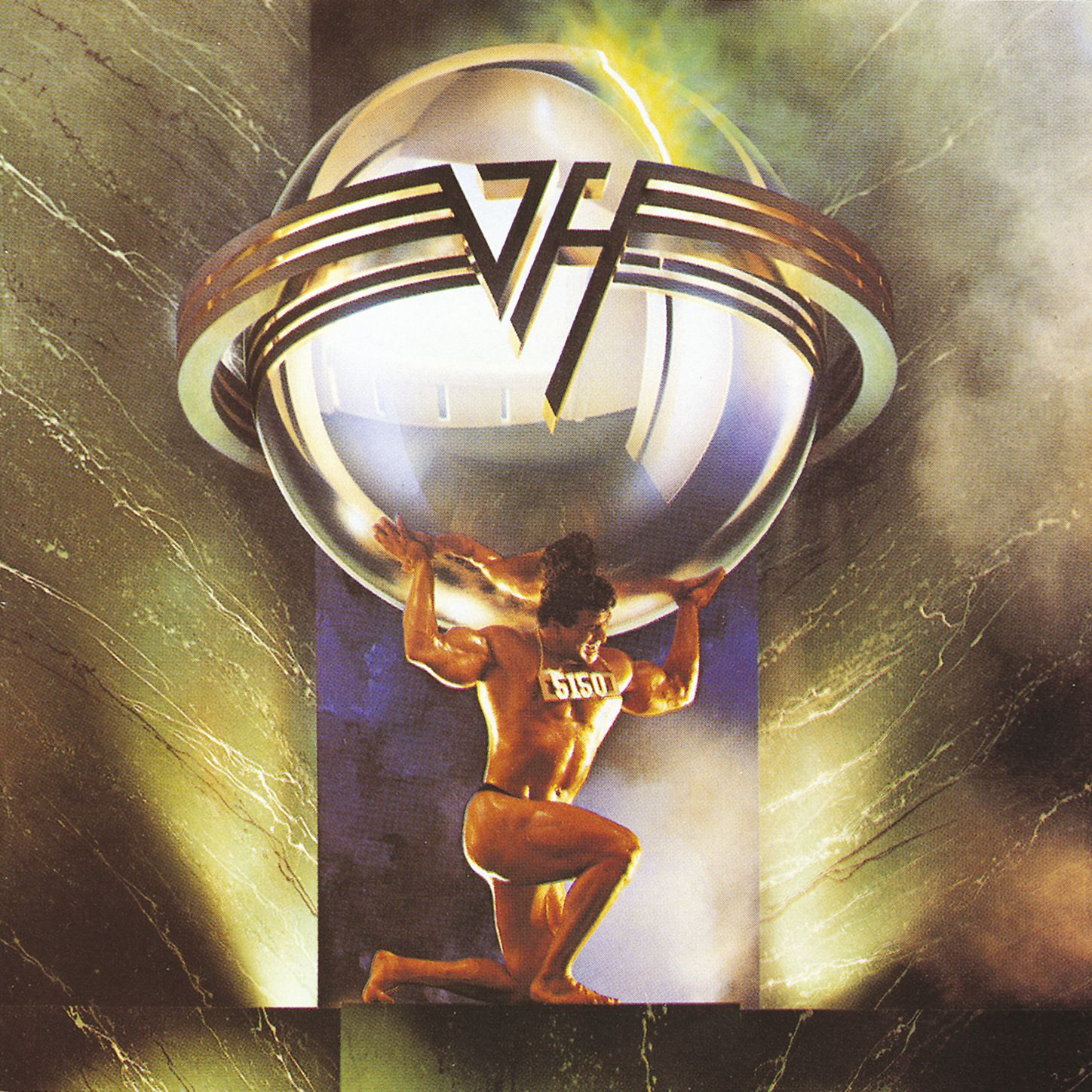 Van Halen (ヴァン・ヘイレン) 7thアルバム『5150』(1986年3月24日発売) 高画質CDジャケット画像 (ジャケ写)