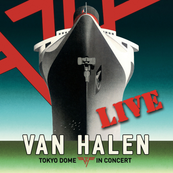 Van Halen (ヴァン・ヘイレン) ライブ・アルバム『Tokyo Dome Live in Concert (ライヴ・イン・ジャパン)』(2015年3月31日発売) 高画質CDジャケット画像 (ジャケ写)