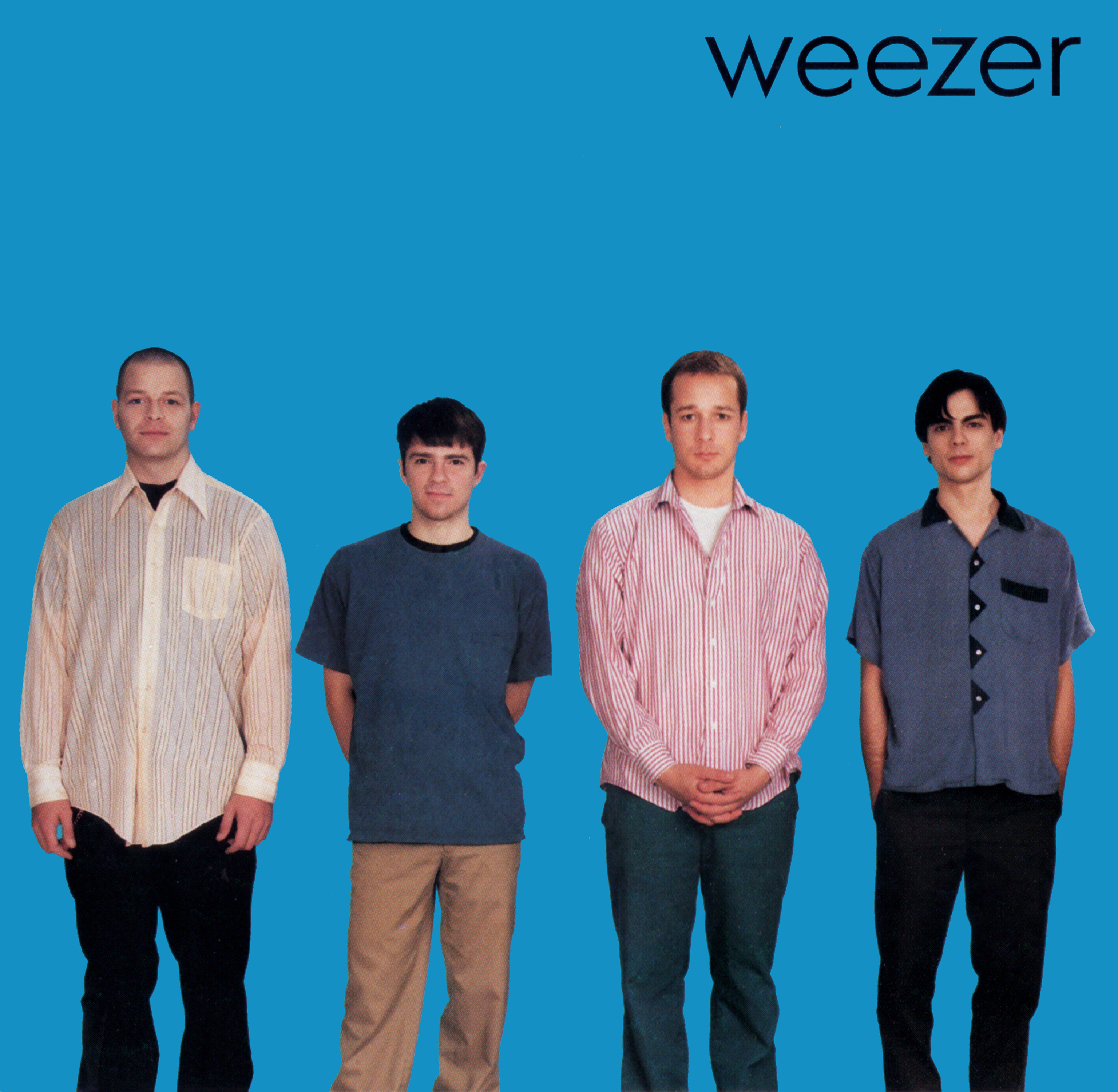 weezer (ウィーザー) 1stアルバム『weezer ウィーザー (The Blue Album ザ・ブルー・アルバム)』(1995年3月24日発売) 高画質CDジャケット画像 (ジャケ写)