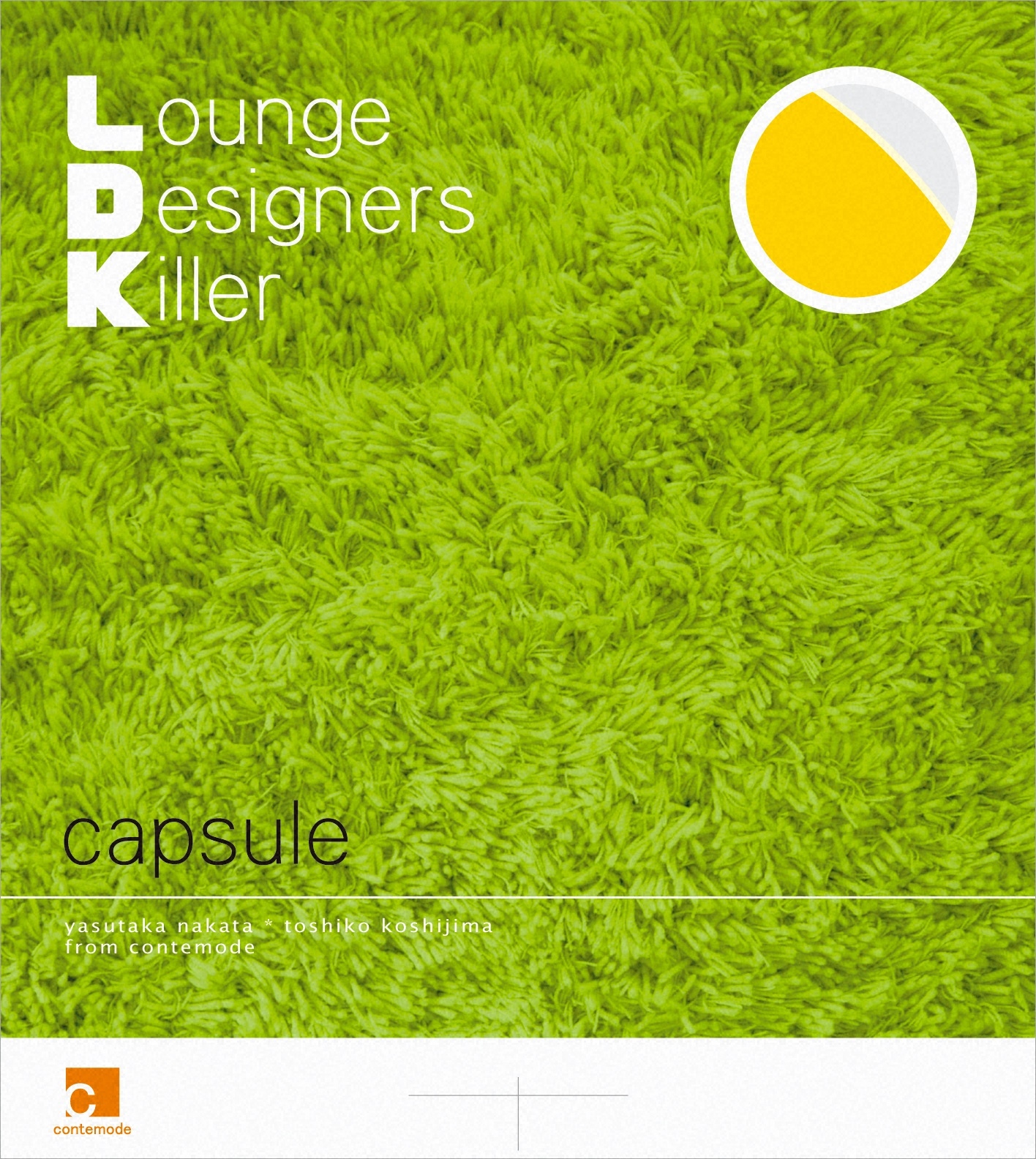 capsule (カプセル) 6thアルバム『L.D.K. Lounge Designers Killer』(2005年9月21日発売) 高画質CDジャケット画像 (ジャケ写)