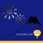 capsule (カプセル) 2ndシングル『花火』(2001年7月4日発売) 高画質CDジャケット画像 (ジャケ写)