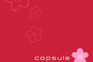 capsule (カプセル) 1stシングル『さくら』(2001年3月28日発売) 高画質CDジャケット画像 (ジャケ写)